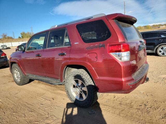 JTEBU5JR4C5109913 - 2012 TOYOTA 4RUNNER SR5 RED photo 2