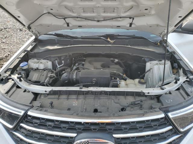 1FMSK8DH2LGB70448 - 2020 FORD EXPLORER XLT WHITE photo 12