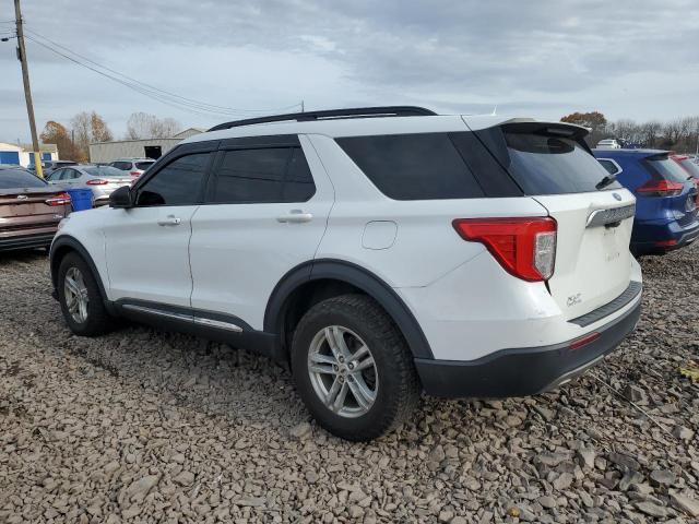 1FMSK8DH2LGB70448 - 2020 FORD EXPLORER XLT WHITE photo 2