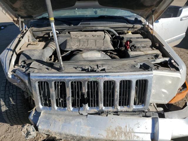 1J8HG48N78C239649 - 2008 JEEP COMMANDER SPORT Серебристый фото 12