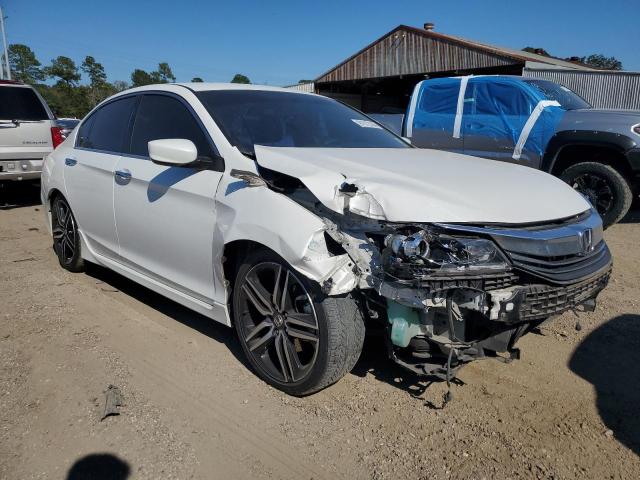 1HGCR2F57GA090058 - 2016 HONDA ACCORD SPORT თეთრი ფოტო 4
