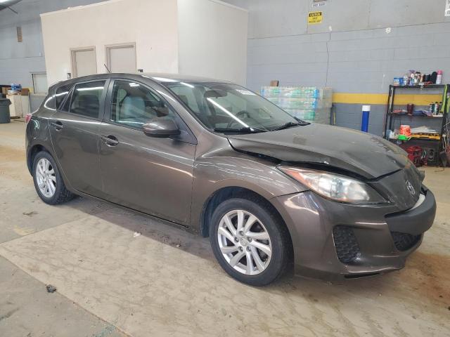 JM1BL1L70C1549386 - 2012 MAZDA 3 I GRAY photo 4