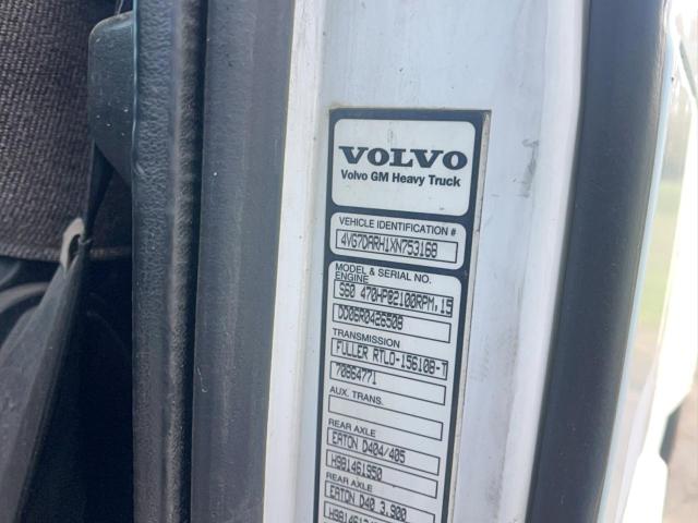 4VG7DARH1XN753168 - 1999 VOLVO VN WHITE photo 11