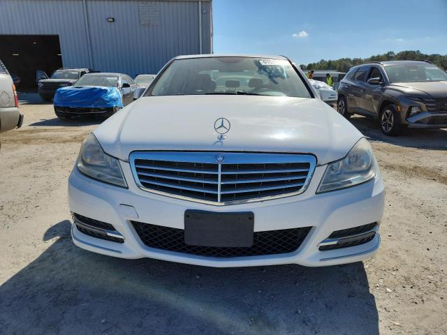 WDDGF8AB3EA922913 - 2014 MERCEDES-BENZ C 300 4MATIC WHITE photo 5