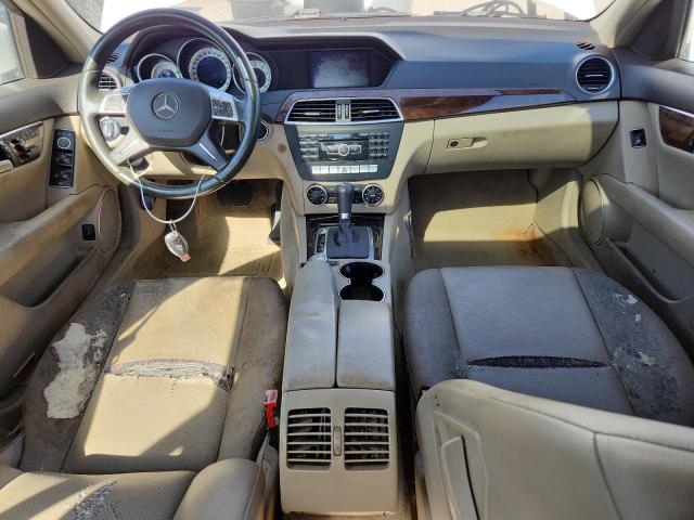 WDDGF8AB3EA922913 - 2014 MERCEDES-BENZ C 300 4MATIC WHITE photo 8