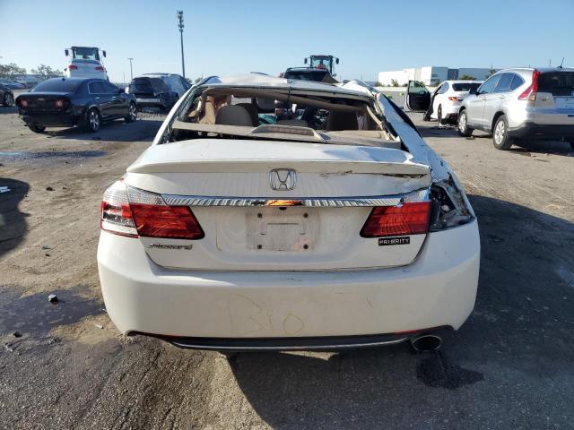 1HGCR2F8XDA198714 - 2013 HONDA ACCORD EXL WHITE photo 6