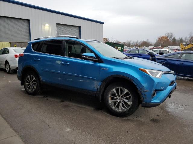 JTMRJREV4JD162639 - 2018 TOYOTA RAV4 HV LE BLUE photo 4