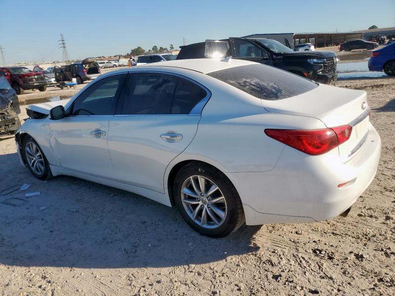 JN1BV7AP1FM347467 - 2015 INFINITI Q50 BASE WHITE photo 2