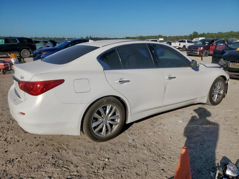 JN1BV7AP1FM347467 - 2015 INFINITI Q50 BASE WHITE photo 3