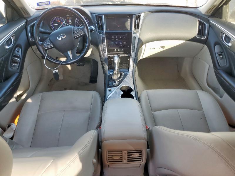 JN1BV7AP1FM347467 - 2015 INFINITI Q50 BASE WHITE photo 8