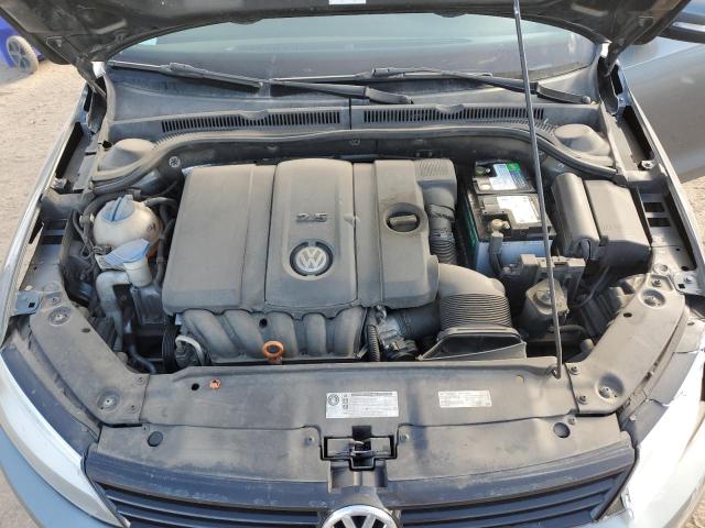 3VWDP7AJ7CM377338 - 2012 VOLKSWAGEN JETTA SE Szary zdjęcie 11