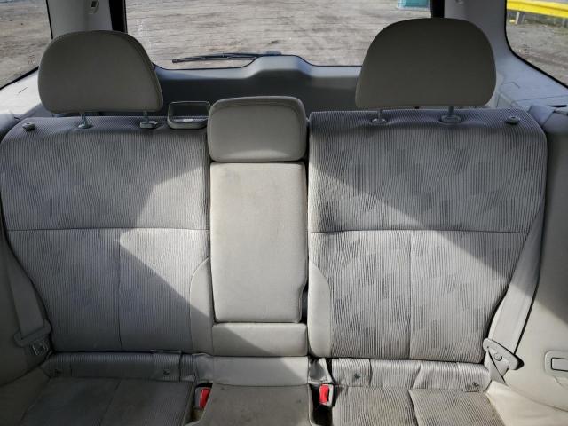 JF2SH6CC1AH726156 - 2010 SUBARU FORESTER 2.5X PREMIUM WHITE photo 10
