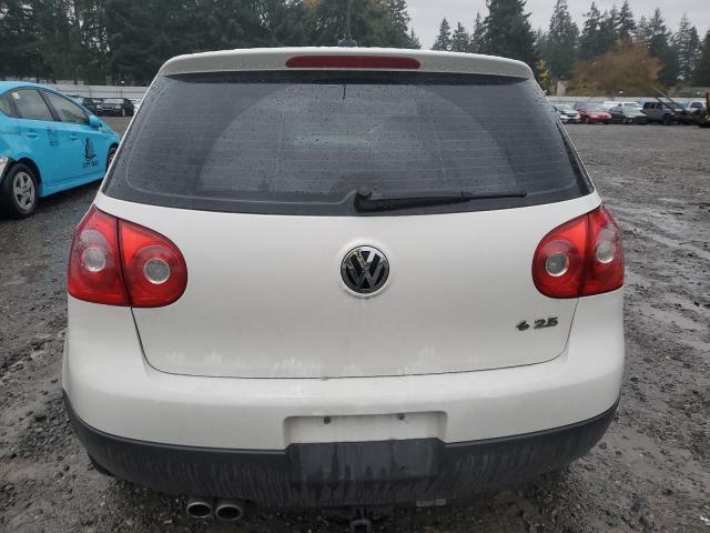 WVWDA71K09W087707 - 2009 VOLKSWAGEN RABBIT WHITE photo 6