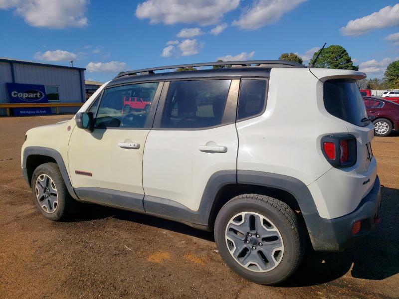 ZACCJBCTXGPD46332 - 2016 JEEP RENEGADE TRAILHAWK თეთრი ფოტო 2