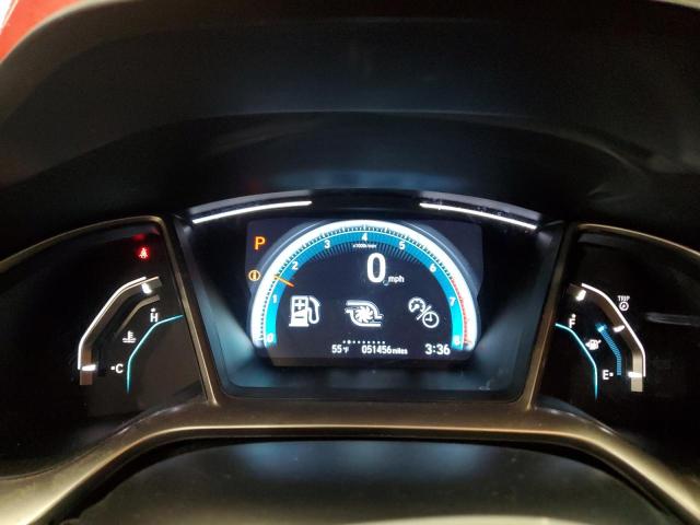 2HGFC1F72HH630963 - 2017 HONDA CIVIC EXL RED photo 9
