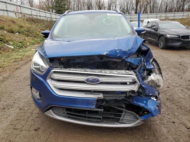 1FMCU9J95HUE03944 - 2017 FORD ESCAPE TITANIUM BLUE photo 5