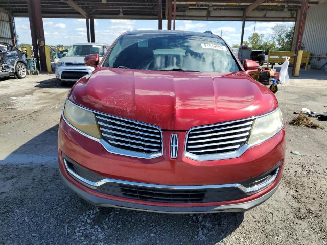 2LMTJ6LR0GBL37185 - 2016 LINCOLN MKX RESERVE RED photo 5