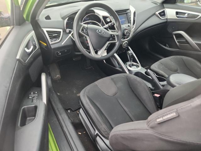 KMHTC6AD8CU044958 - 2012 HYUNDAI VELOSTER GREEN photo 8