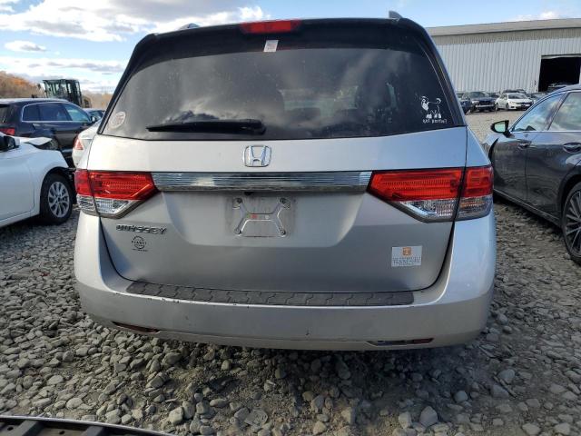 5FNRL5H64EB063048 - 2014 HONDA ODYSSEY EXL SILVER photo 6