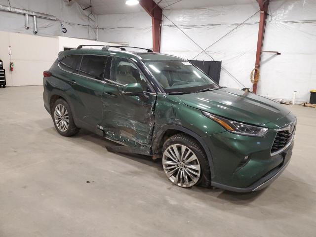 5TDKDRBHXPS513915 - 2023 TOYOTA HIGHLANDER L 绿色 照片 4
