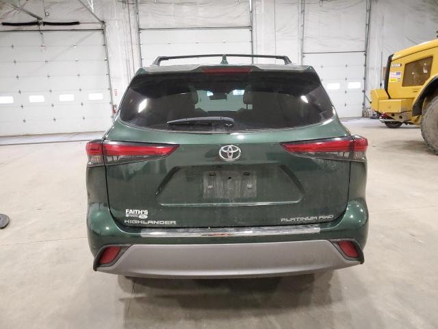 5TDKDRBHXPS513915 - 2023 TOYOTA HIGHLANDER L 绿色 照片 6