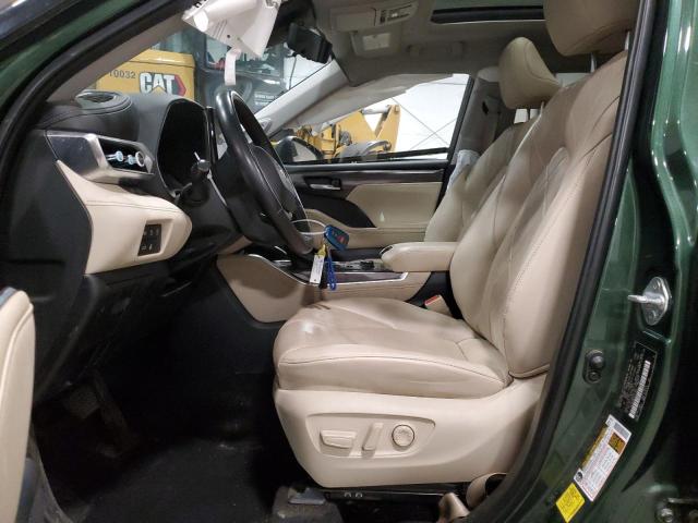 5TDKDRBHXPS513915 - 2023 TOYOTA HIGHLANDER L 绿色 照片 7