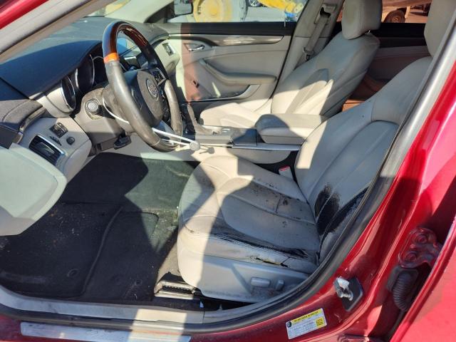 1G6DF577X90112143 - 2009 CADILLAC CTS RED photo 7