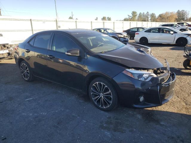 2T1BURHE7GC656598 - 2016 TOYOTA COROLLA L BLACK photo 4