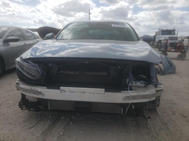 1HGCV2F93MA012371 - 2021 HONDA ACCORD TOURING GRAY photo 5