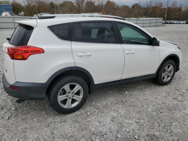 2T3RFREVXEW184462 - 2014 TOYOTA RAV4 XLE WHITE photo 3