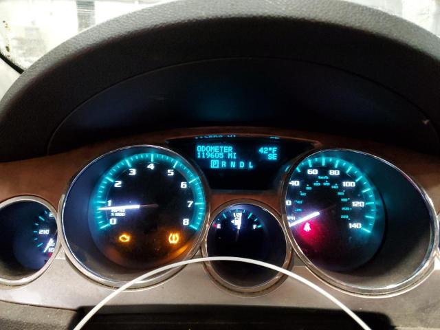 5GALVBED1AJ193861 - 2010 BUICK ENCLAVE CXL SILVER photo 9