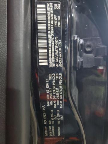 ZACCJBAB7JPH59570 - 2018 JEEP RENEGADE SPORT أسود صورة 12