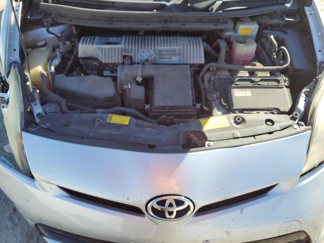 JTDKN3DU2D5562533 - 2013 TOYOTA PRIUS 银色 照片 11