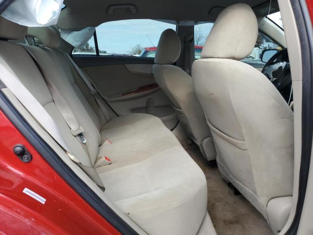 1NXBU40E19Z021845 - 2009 TOYOTA COROLLA BASE Կարմիր լուսանկար 10