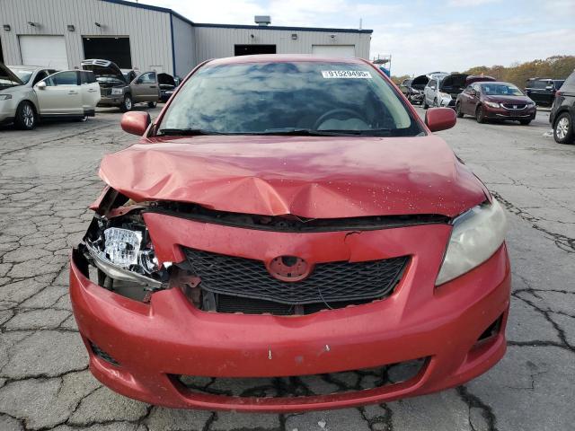 1NXBU40E19Z021845 - 2009 TOYOTA COROLLA BASE Կարմիր լուսանկար 5
