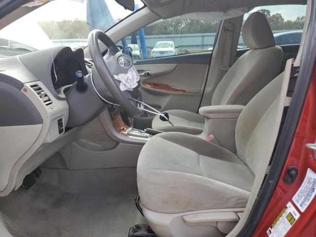 1NXBU40E19Z021845 - 2009 TOYOTA COROLLA BASE Կարմիր լուսանկար 7