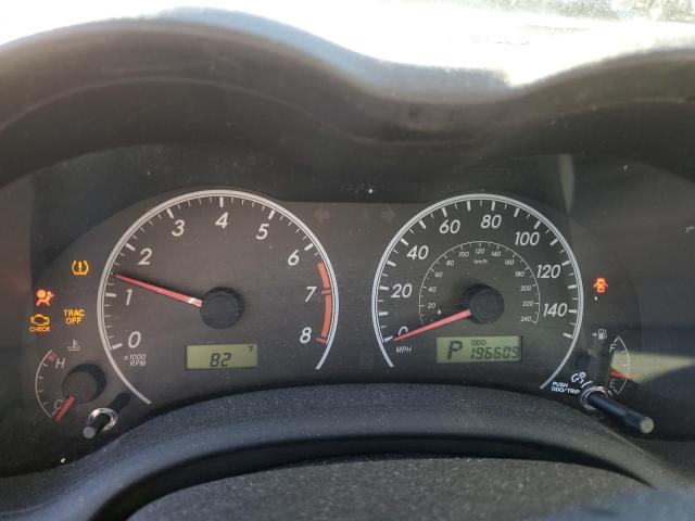 2T1BU4EE5DC942954 - 2013 TOYOTA COROLLA BASE Silber Foto 9