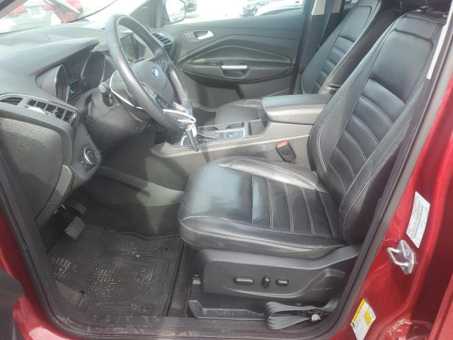 1FMCU9JD6HUE11989 - 2017 FORD ESCAPE TITANIUM RED photo 7