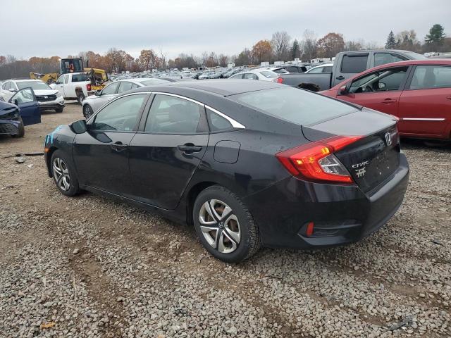 19XFC2F54JE201635 - 2018 HONDA CIVIC LX შავი ფოტო 2