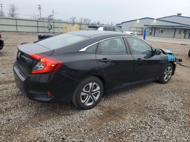 19XFC2F54JE201635 - 2018 HONDA CIVIC LX შავი ფოტო 3