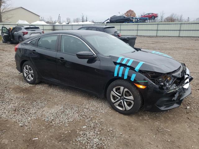 19XFC2F54JE201635 - 2018 HONDA CIVIC LX შავი ფოტო 4