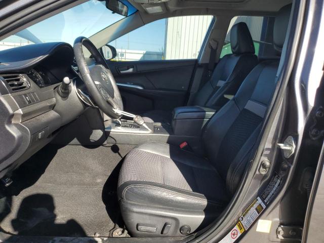 4T1BF1FK6CU134400 - 2012 TOYOTA CAMRY BASE CHARCOAL photo 7