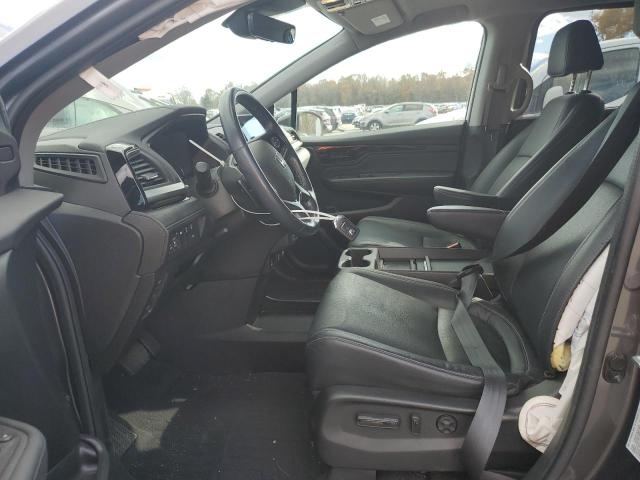 5FNRL6H84MB030394 - 2021 HONDA ODYSSEY TOURING GRAY photo 7