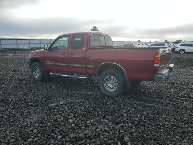 5TBBT4415YS005867 - 2000 TOYOTA TUNDRA ACCESS CAB Қызыл фото 2