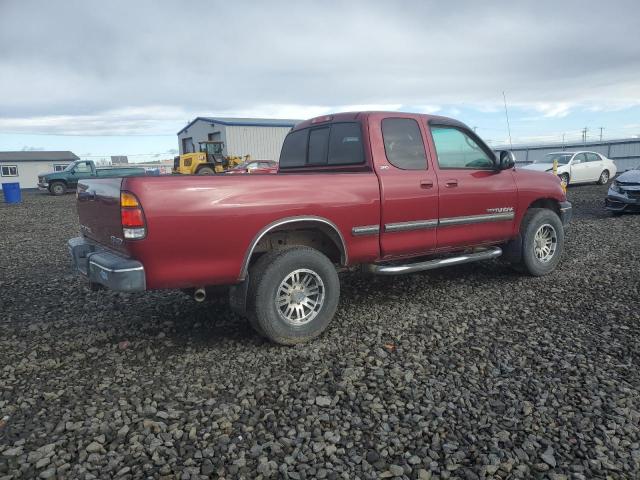 5TBBT4415YS005867 - 2000 TOYOTA TUNDRA ACCESS CAB Қызыл фото 3