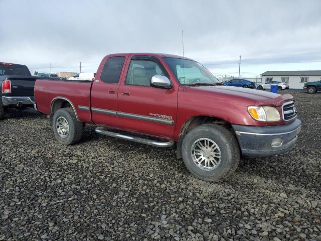 5TBBT4415YS005867 - 2000 TOYOTA TUNDRA ACCESS CAB Қызыл фото 4