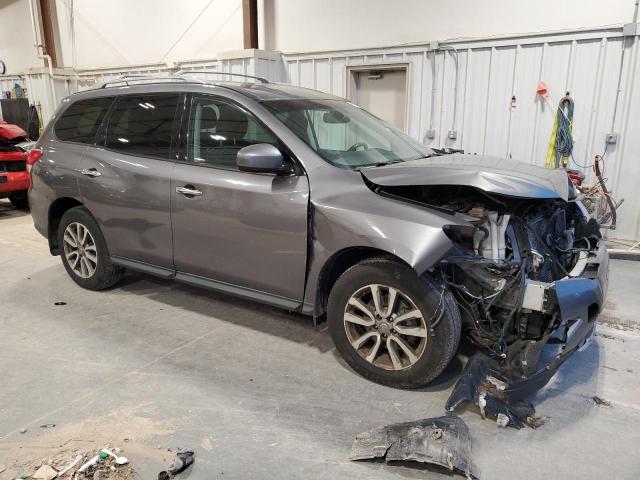 5N1AR2MMXFC641470 - 2015 NISSAN PATHFINDER S SILVER photo 4