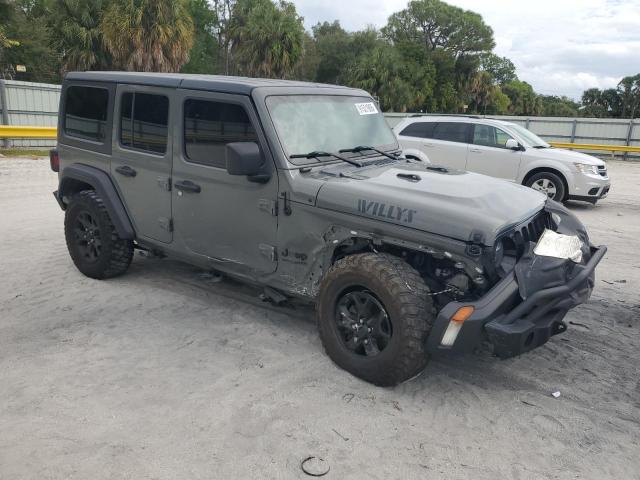 1C4HJXDN2MW560748 - 2021 JEEP WRANGLER U SPORT Boz foto 4
