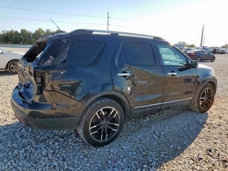 1FM5K7F81EGC46863 - 2014 FORD EXPLORER LIMITED BLACK photo 3
