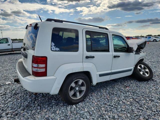 1J8GN28KX9W505712 - 2009 JEEP LIBERTY SPORT WHITE photo 3